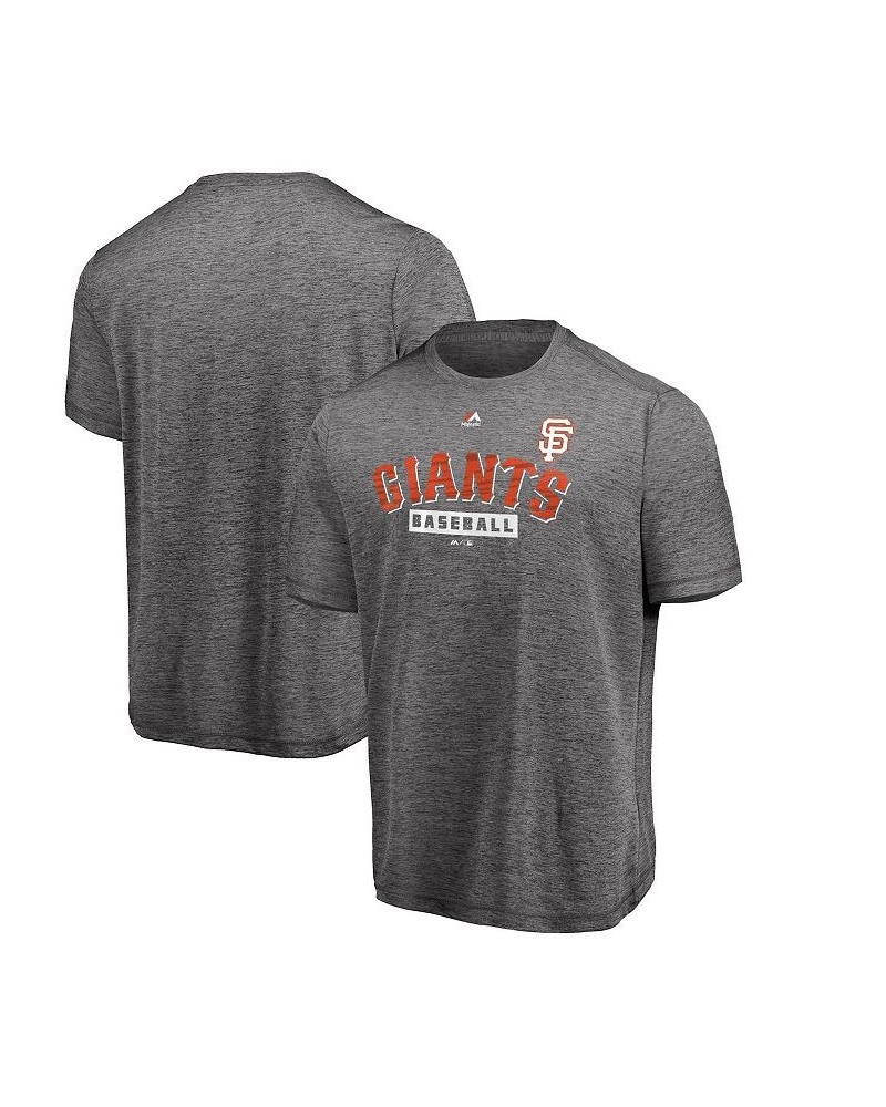 Men's Gray San Francisco Giants Official Fandom Cool Base T-shirt $24.50 T-Shirts