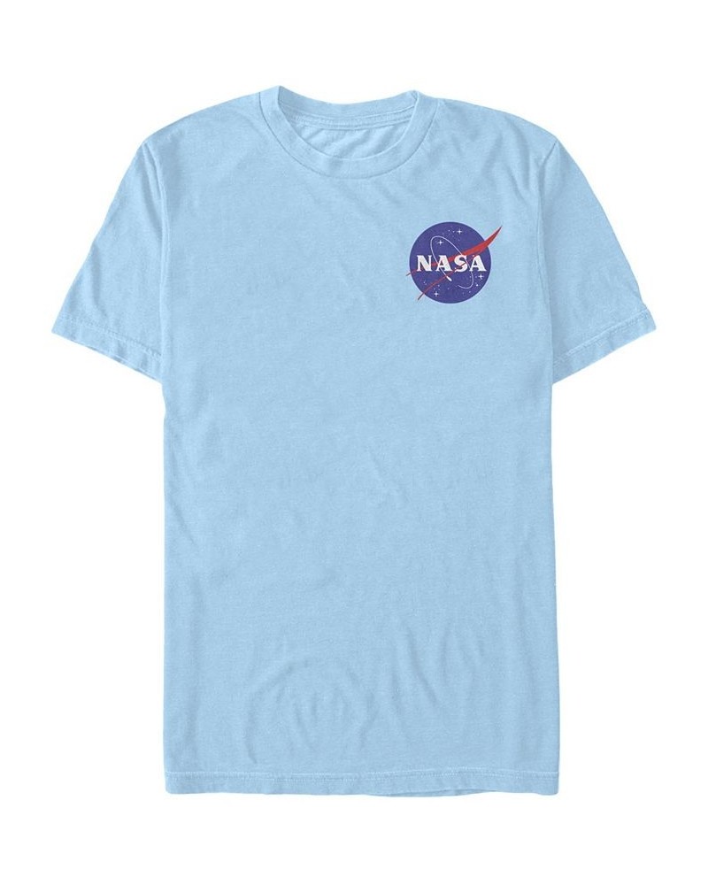 NASA Men's Logo Short Sleeve T- shirt Blue $17.84 T-Shirts