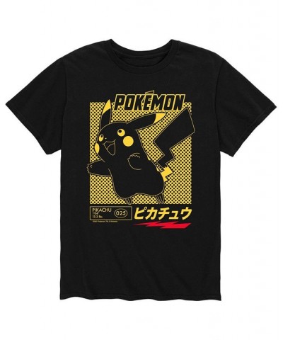 Men's Pokemon T-shirt Black $19.94 T-Shirts