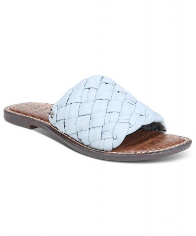 Women's Griffin Woven Slide Sandals PD04 $49.50 Shoes