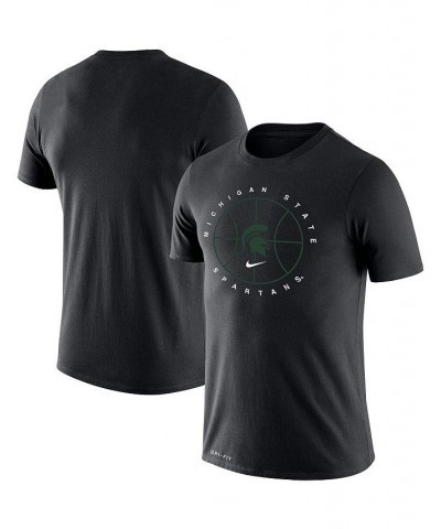 Men's Black Michigan State Spartans Basketball Icon Legend Performance T-shirt $24.00 T-Shirts