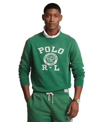 Men's Logo Fleece Sweatshirt Green $53.40 Sweatshirt