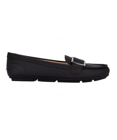 Women's Lydia Casual Loafers Black $43.61 Shoes