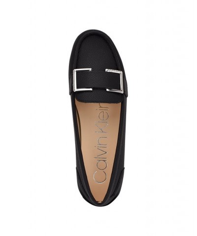 Women's Lydia Casual Loafers Black $43.61 Shoes