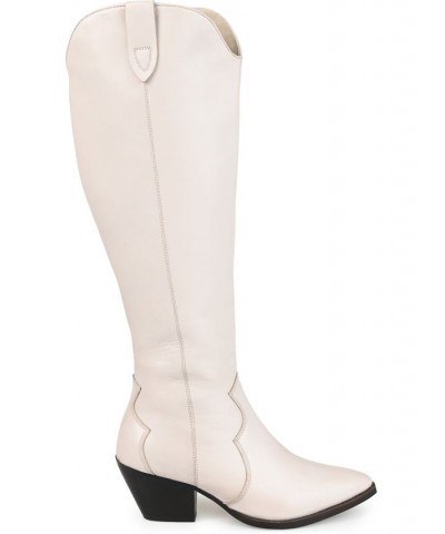 Women's Pryse Western Boots White $79.20 Shoes