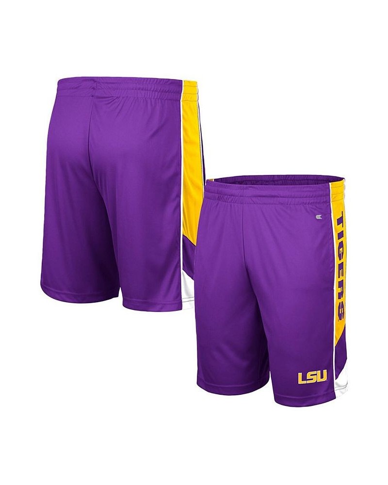 Men's Purple LSU Tigers Pool Time Shorts $23.84 Shorts