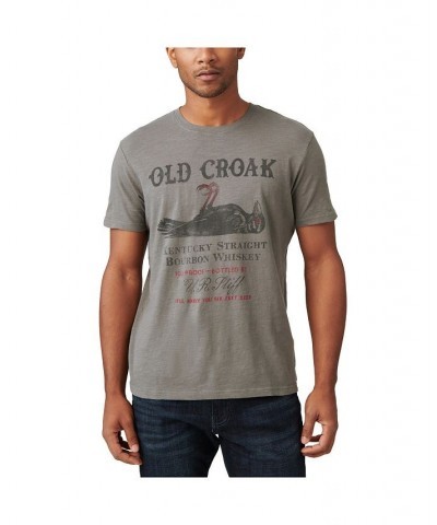 Men's Old Croak Crow Graphic Crewneck T-shirt $20.71 T-Shirts