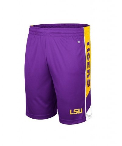 Men's Purple LSU Tigers Pool Time Shorts $23.84 Shorts