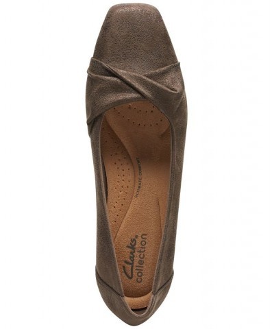 Women's Tilmont Dalia Slip-On Flats Brown $45.00 Shoes