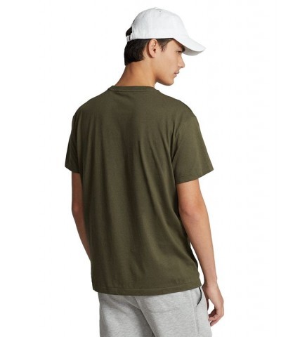 Men's Classic-Fit Big Pony Jersey T-Shirt Green $30.00 T-Shirts