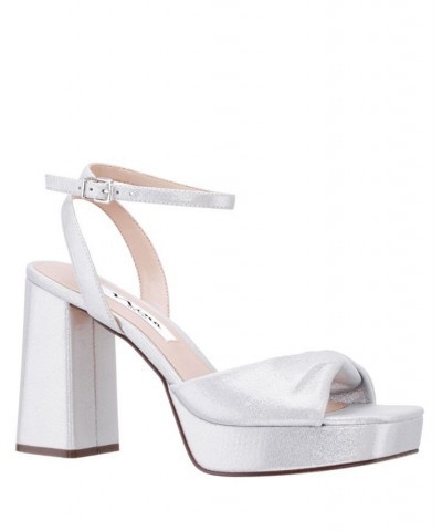 Women's Stacie Platform Evening Sandal PD01 $41.42 Shoes