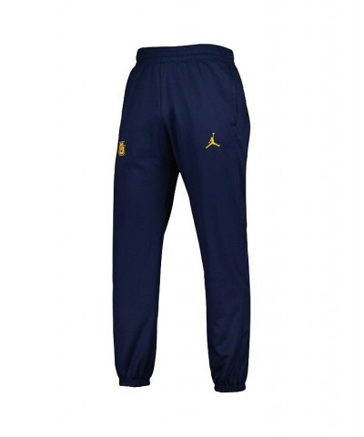 Men's Brand Navy Marquette Golden Eagles Team Logo Spotlight Performance Pants $34.40 Pants