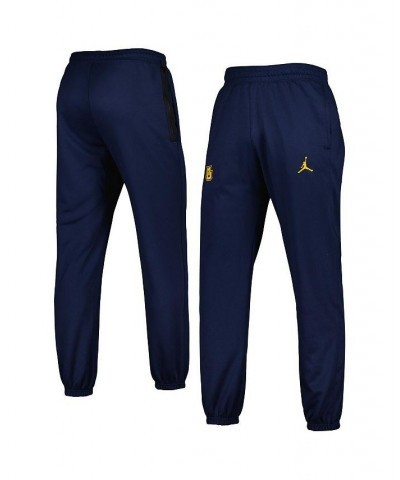 Men's Brand Navy Marquette Golden Eagles Team Logo Spotlight Performance Pants $34.40 Pants