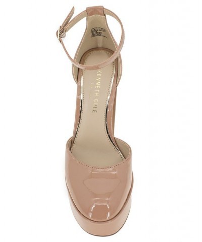 Women's Tatum Platform Pumps Tan/Beige $73.01 Shoes