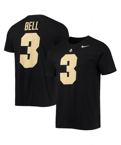 Men's David Bell Black Purdue Boilermakers 2022 NFL Draft Name and Number T-shirt $21.19 T-Shirts