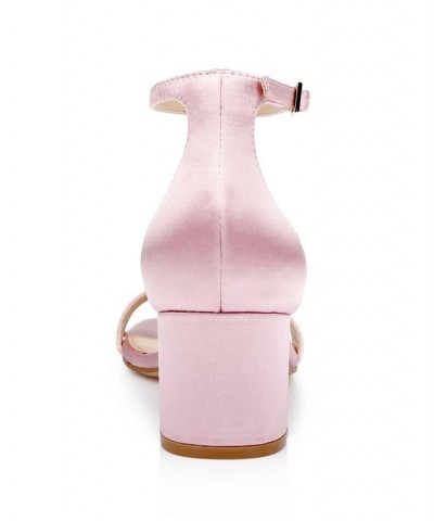 Women's Reese Evening Sandals Pink $49.05 Shoes