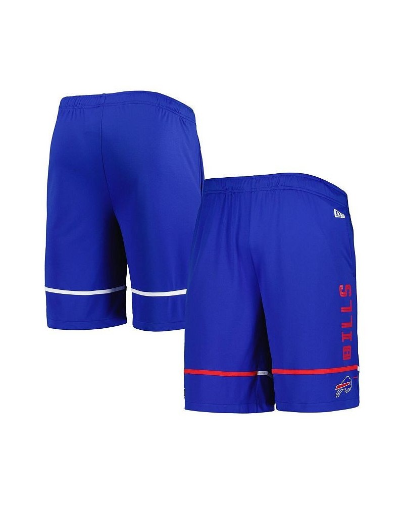 Men's Royal Buffalo Bills Combine Authentic Rusher Training Shorts $20.64 Shorts