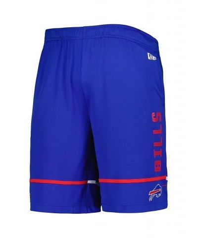 Men's Royal Buffalo Bills Combine Authentic Rusher Training Shorts $20.64 Shorts