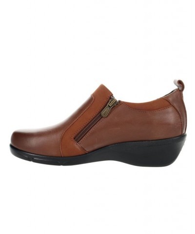 Women's Wendy Dress Flats Brown $32.99 Shoes