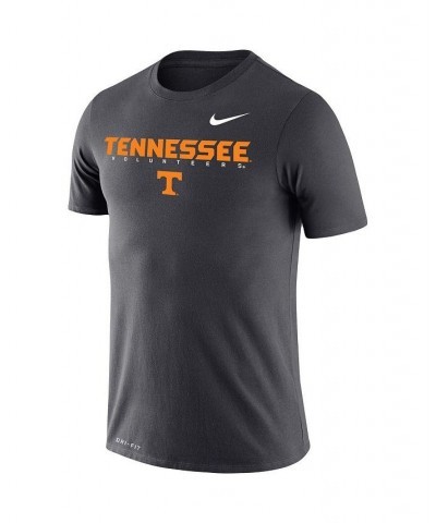 Men's Charcoal Tennessee Volunteers Facility Legend Performance T-shirt $20.50 T-Shirts