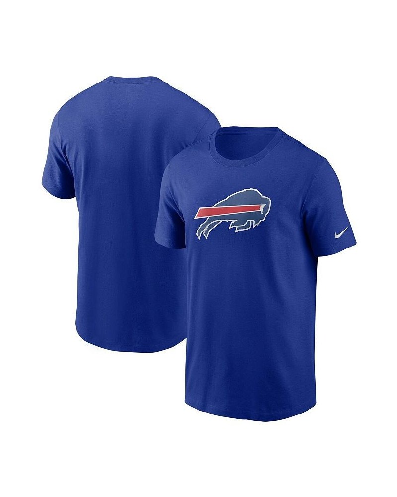 Men's Royal Buffalo Bills Primary Logo T-shirt $19.35 T-Shirts