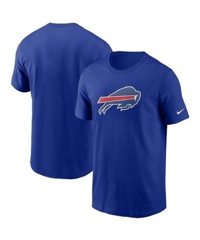 Men's Royal Buffalo Bills Primary Logo T-shirt $19.35 T-Shirts