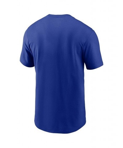 Men's Royal Buffalo Bills Primary Logo T-shirt $19.35 T-Shirts