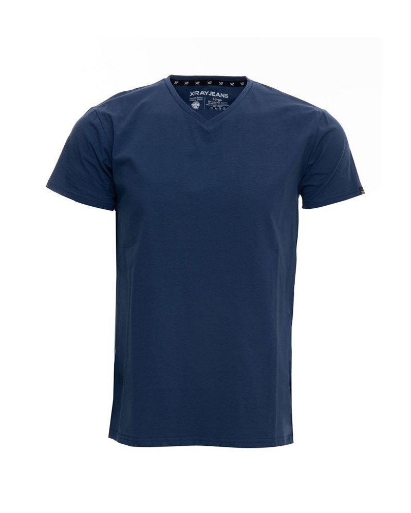 Men's Basic V-Neck Short Sleeve T-shirt PD22 $13.50 T-Shirts