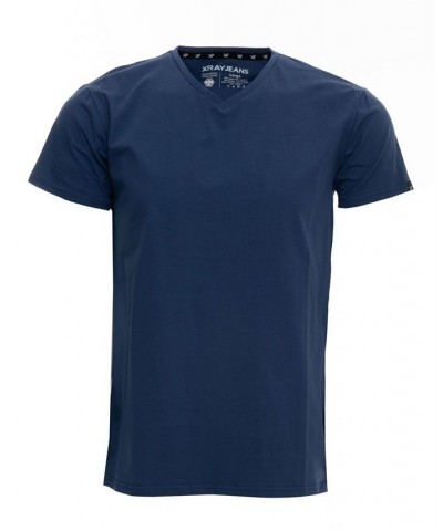 Men's Basic V-Neck Short Sleeve T-shirt PD22 $13.50 T-Shirts