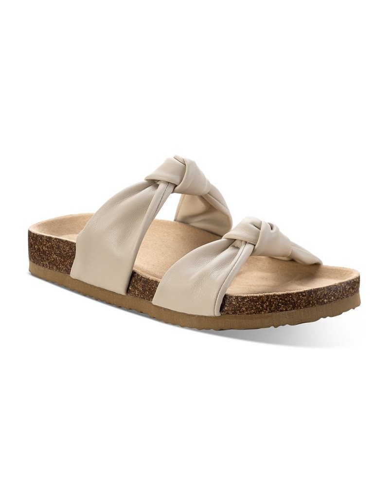 Astrid Knotted Sandals Tan/Beige $20.25 Shoes