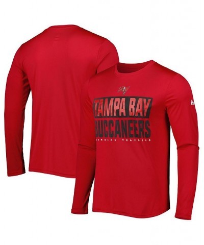 Men's Red Tampa Bay Buccaneers Combine Authentic Offsides Long Sleeve T-shirt $24.07 T-Shirts