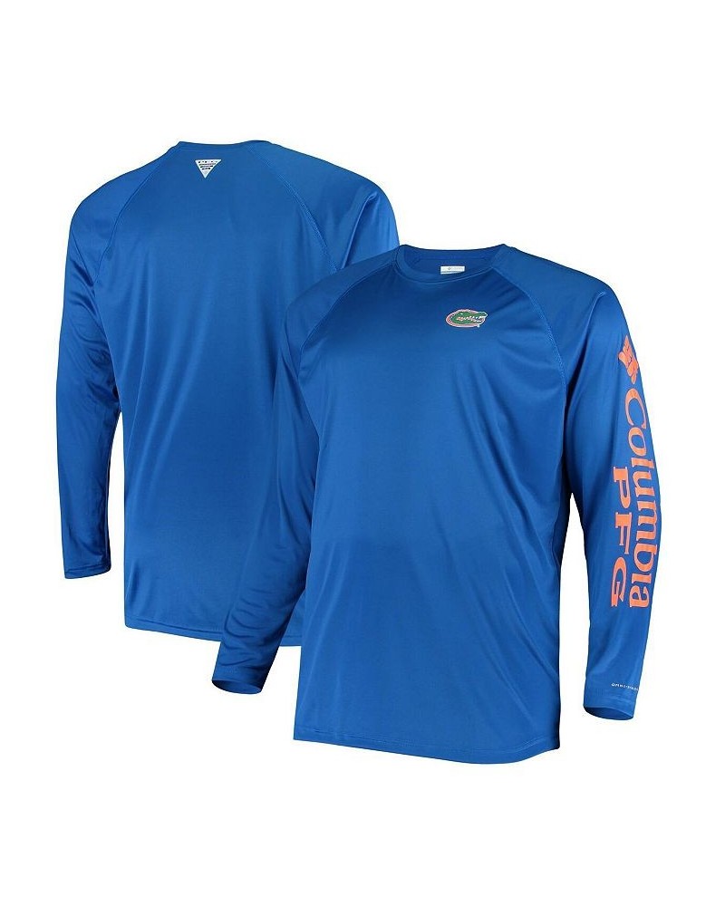 Men's Royal Florida Gators Big and Tall Terminal Tackle Long Sleeve Omni-Shade T-shirt $29.14 T-Shirts