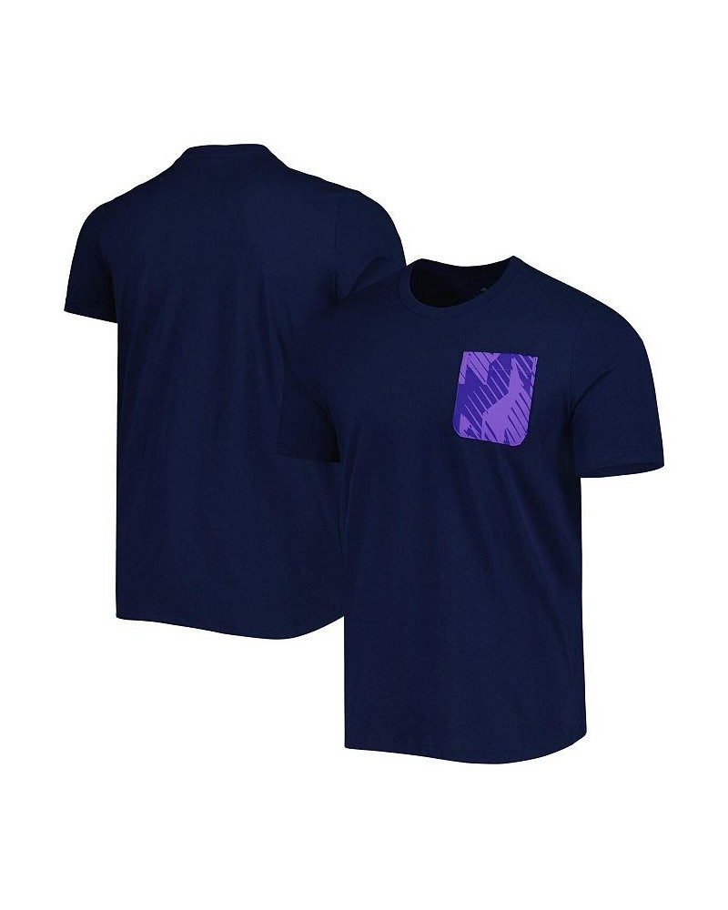 Men's Purple Argentina National Team Lifestyle T-shirt $25.99 T-Shirts