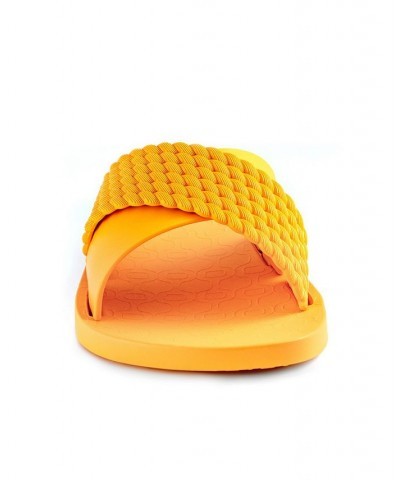 Women's Street II Water-resistant Slide Sandals Orange $14.76 Shoes