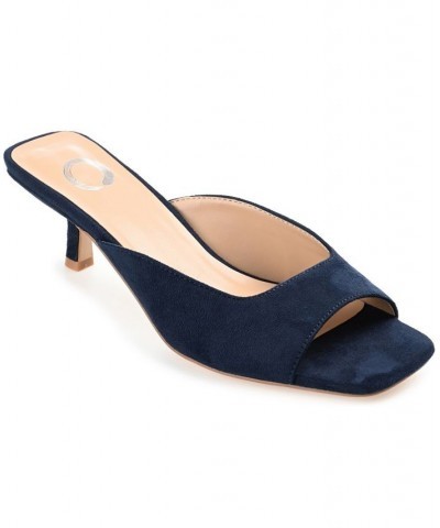 Women's Larna Slip-on Heels PD05 $48.00 Shoes