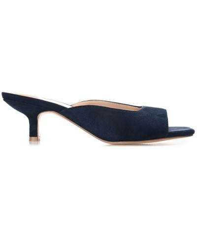 Women's Larna Slip-on Heels PD05 $48.00 Shoes