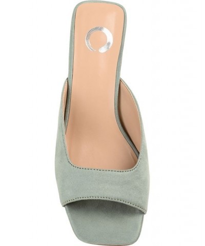 Women's Larna Slip-on Heels PD05 $48.00 Shoes