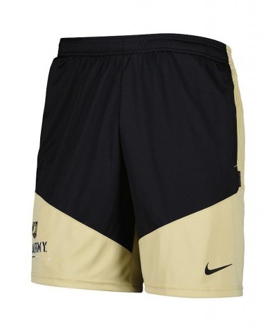 Men's Black and Gold Army Black Knights Performance Player Shorts $28.04 Shorts