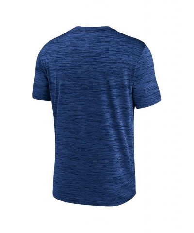 Men's Royal Chicago Cubs Wordmark Velocity Performance T-shirt $28.49 T-Shirts