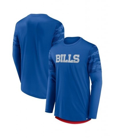 Men's Branded Royal, Red Buffalo Bills Square Off Long Sleeve T-shirt $27.83 T-Shirts