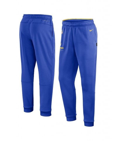 Men's Royal Los Angeles Rams Sideline Logo Performance Pants $36.90 Pants