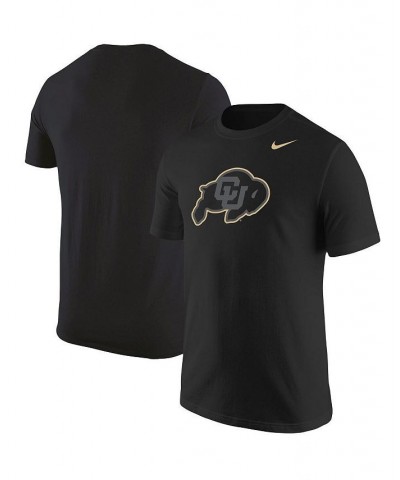 Men's Black Colorado Buffaloes Logo Color Pop T-shirt $26.09 T-Shirts