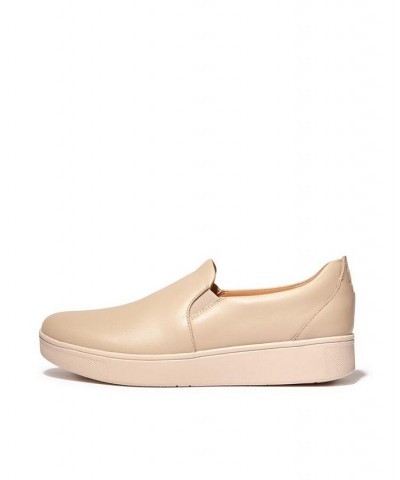 Women's Rally Slip-On Platform Skate Sneakers Tan/Beige $48.00 Shoes