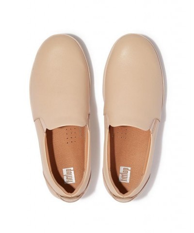 Women's Rally Slip-On Platform Skate Sneakers Tan/Beige $48.00 Shoes