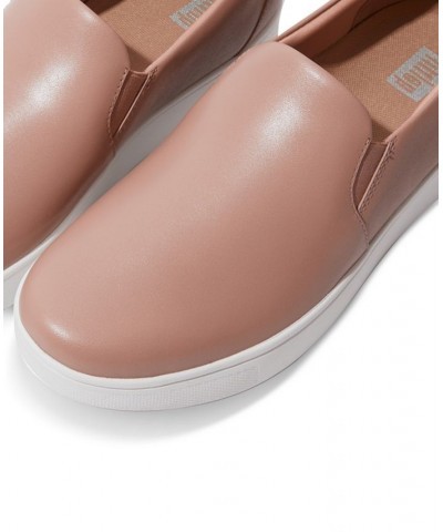 Women's Rally Slip-On Platform Skate Sneakers Tan/Beige $48.00 Shoes