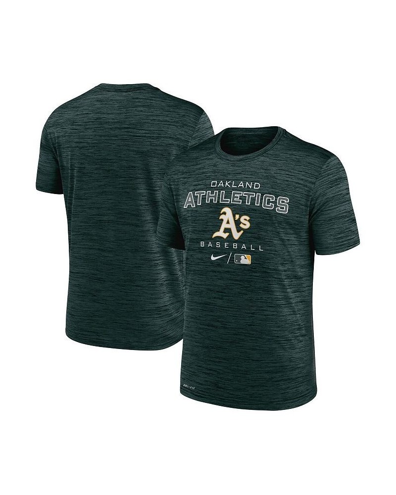 Men's Green Oakland Athletics Authentic Collection Velocity Practice Performance T-shirt $25.64 T-Shirts