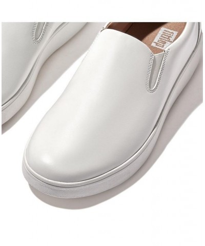 Women's Rally Slip-On Platform Skate Sneakers Tan/Beige $48.00 Shoes