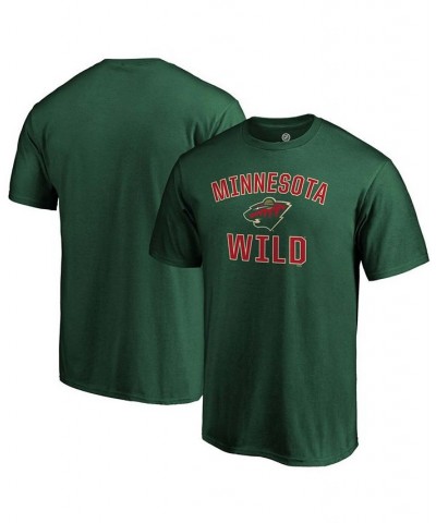 Men's Green Minnesota Wild Team Victory Arch T-shirt $15.19 T-Shirts