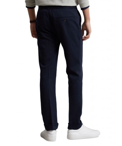 Men's Double-Knit Suit Trousers Blue $50.56 Pants