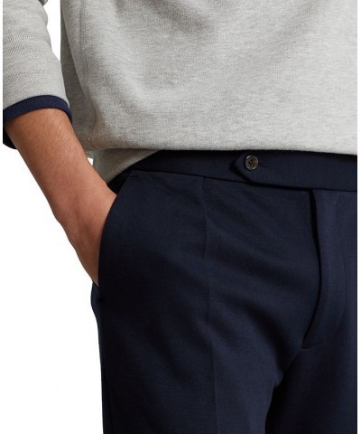 Men's Double-Knit Suit Trousers Blue $50.56 Pants